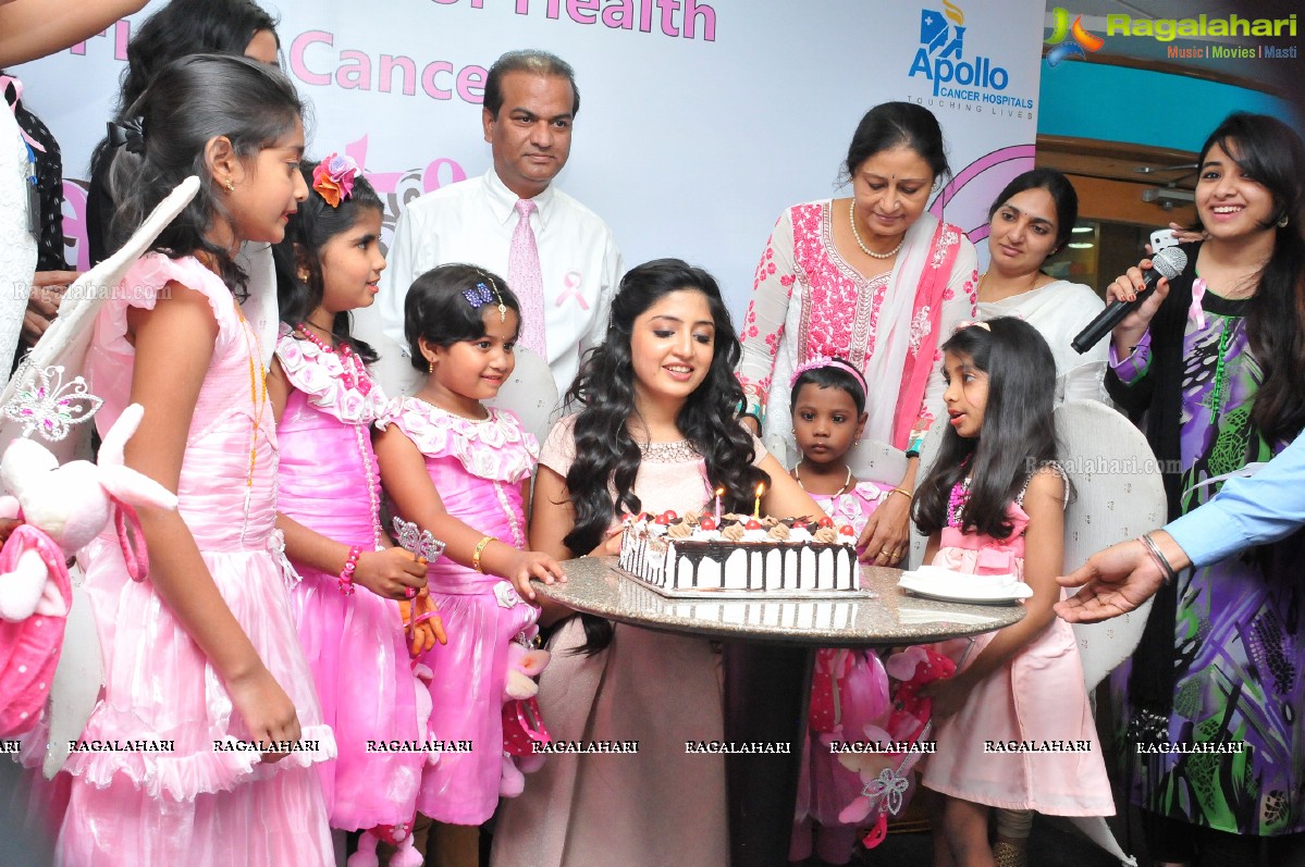 Poonam Kaur Birthday Celebrations at Apollo Breast Cancer Awareness Campaign