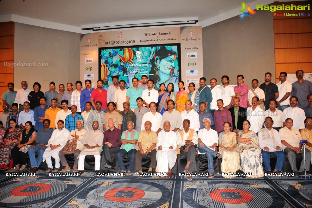 art @ Telangana Website Launch