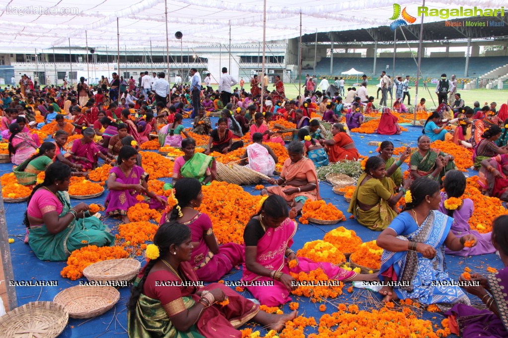 Bathukamma Festival 2014