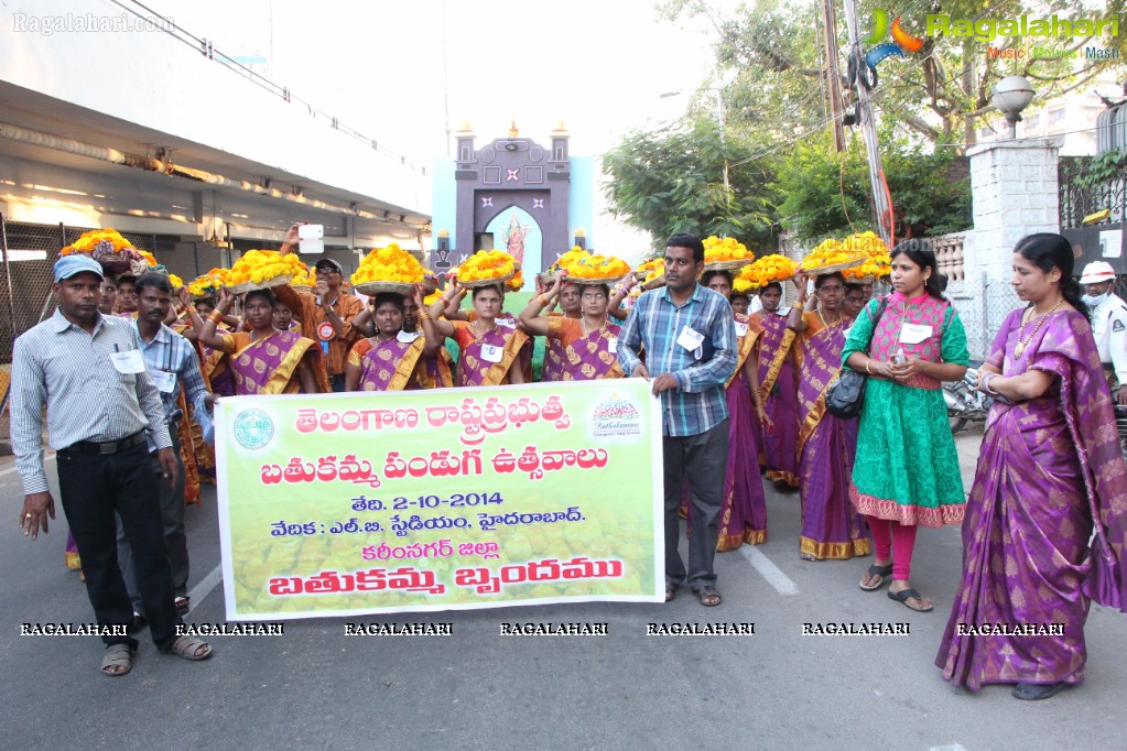 Bathukamma Festival 2014