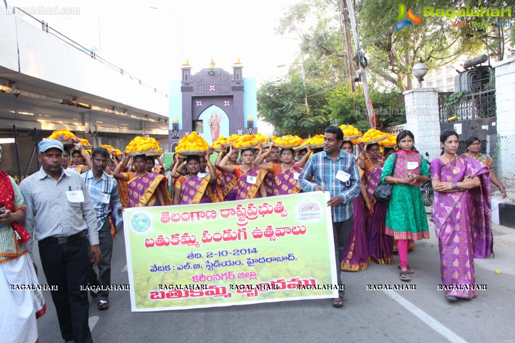 Bathukamma Festival 2014