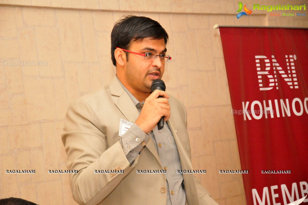 BNI Kohinoor Meet at Fortune Vallabha, Hyderabad (Oct. 1, 2014)