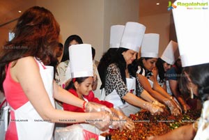 Christmas Cake Mixing