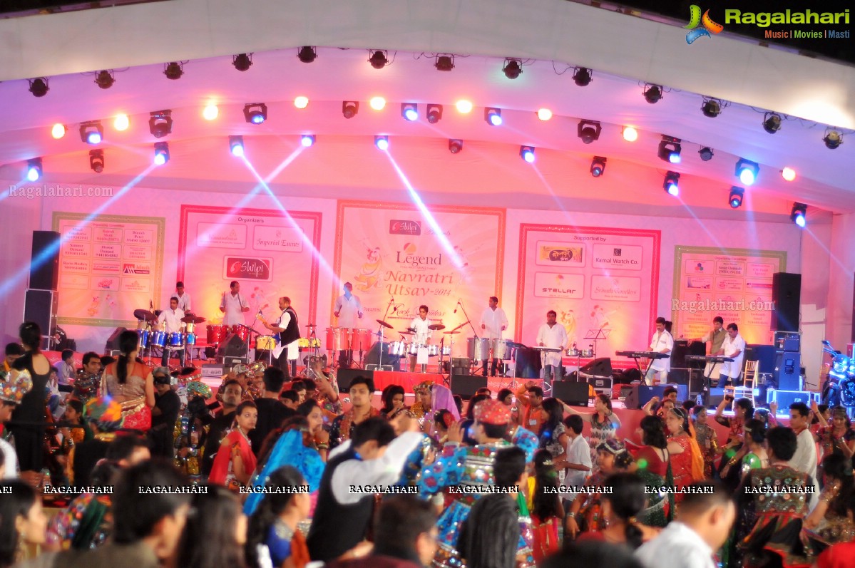 Legend Navratri Utsav 2014 at Imperial Gardens, Hyderabad (Day 8)