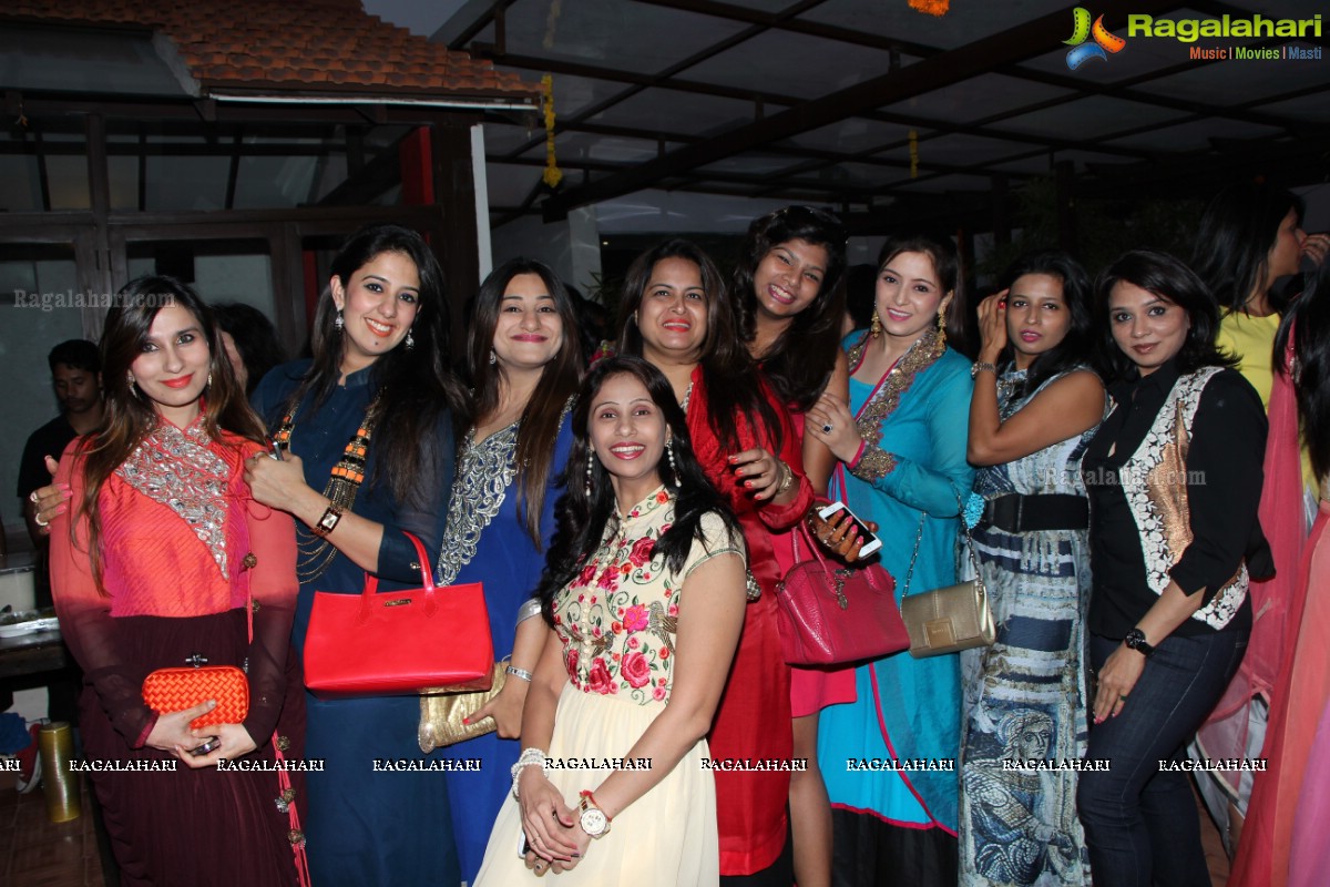 Diwali Party 2014 by Namitha Singh at Venetto Pasta, Hyderabad