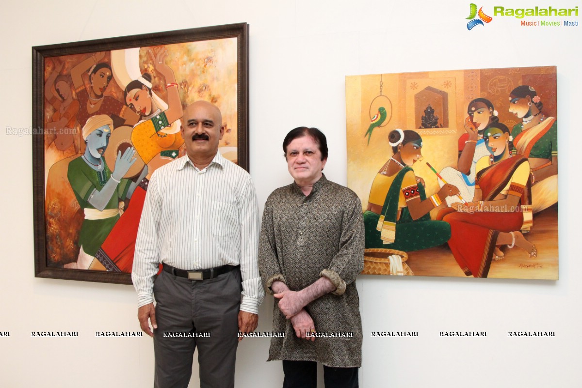 Expression of Colors - A Two Men Show at Space Art Gallery