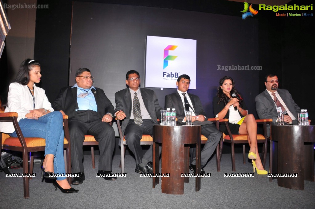 Sania Mirza launches FabB Logo in Hyderabad