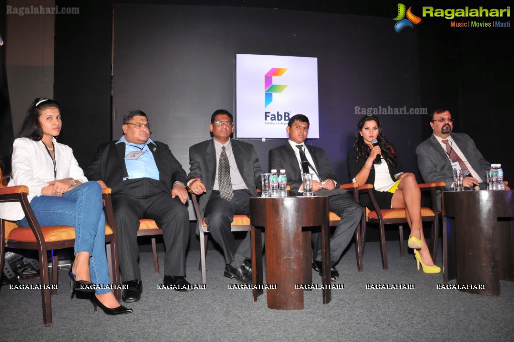 Sania Mirza launches FabB Logo in Hyderabad