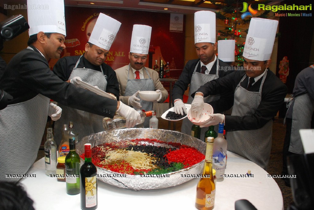 The Golkonda Hotel Christmas Cake Mixing Ceremony 2014