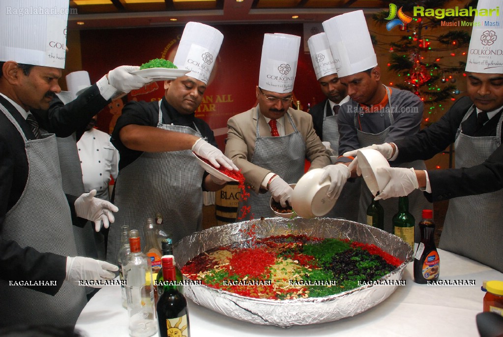 The Golkonda Hotel Christmas Cake Mixing Ceremony 2014