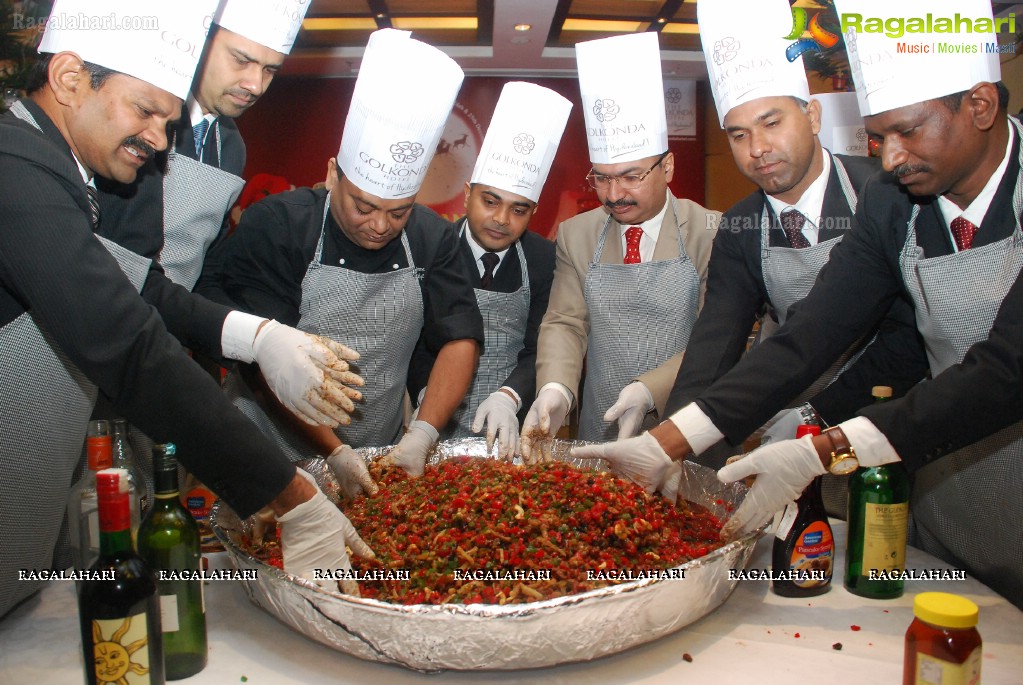 The Golkonda Hotel Christmas Cake Mixing Ceremony 2014