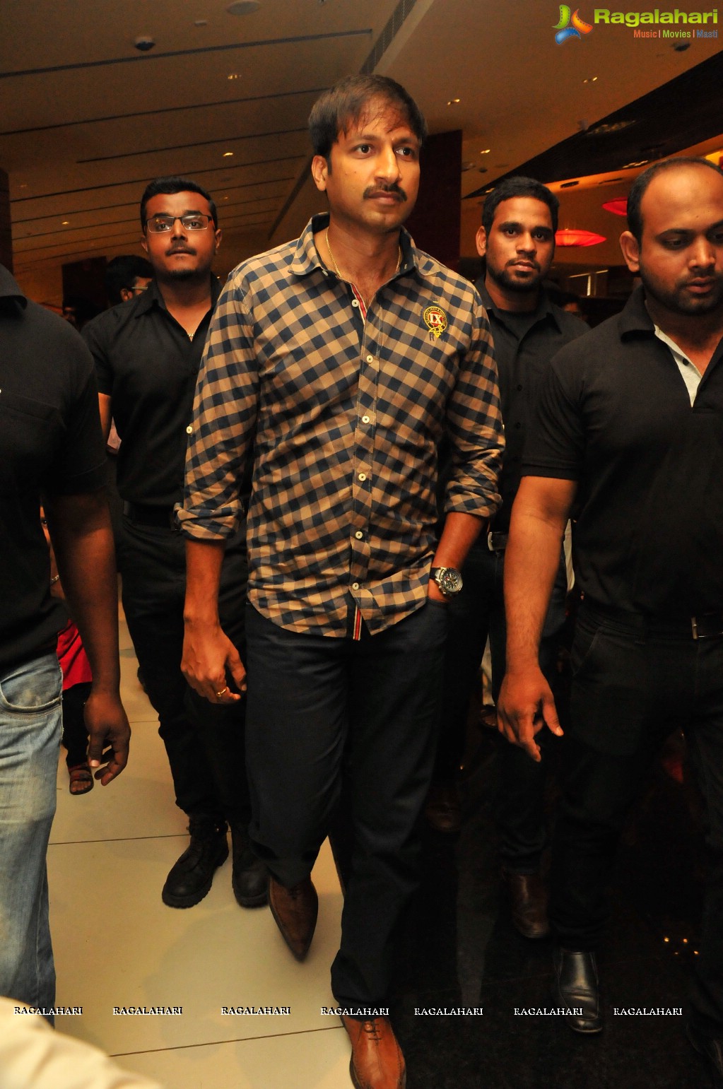 Gopichand at Asian Cinemas, Hyderabad