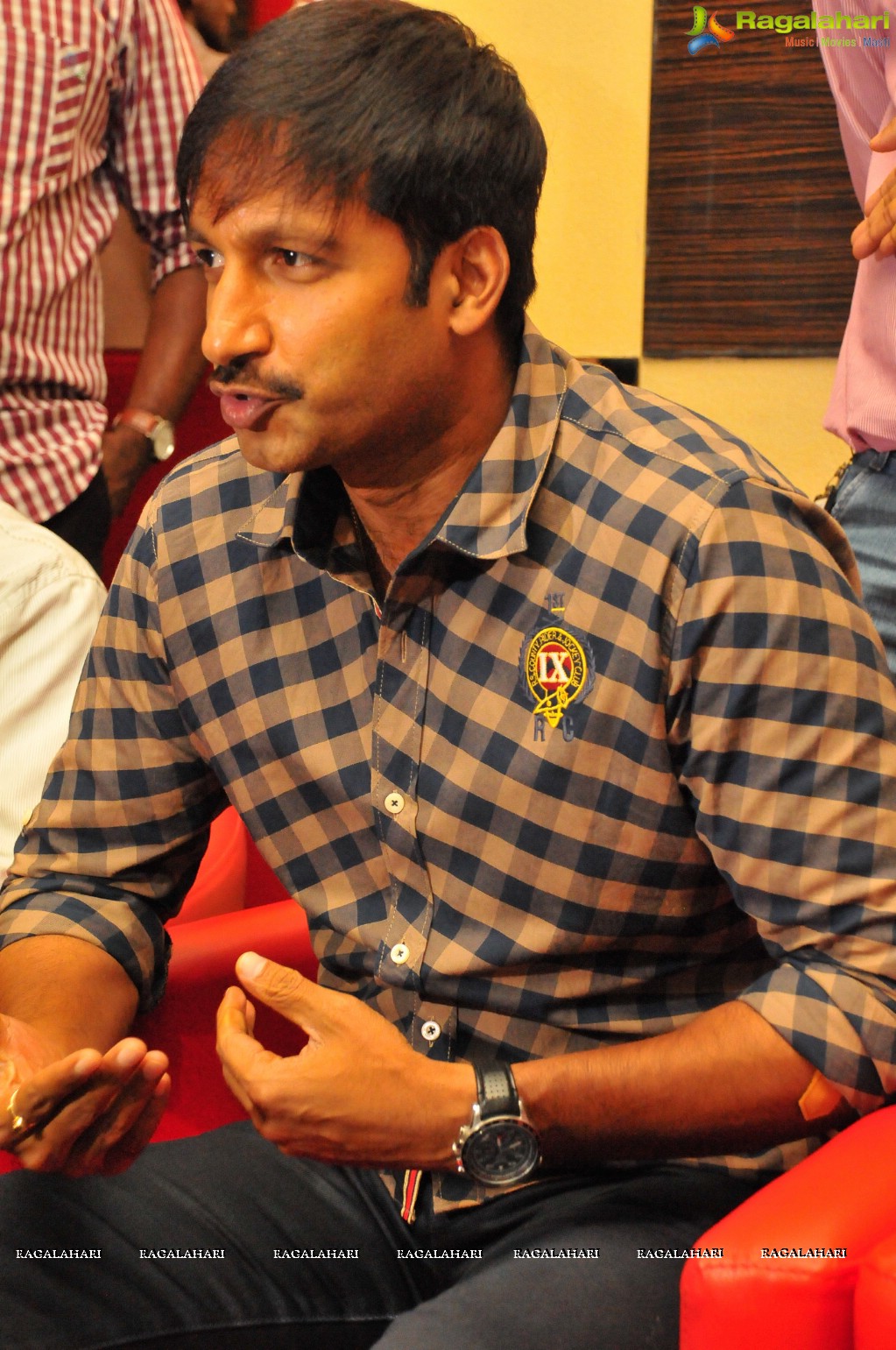 Gopichand at Asian Cinemas, Hyderabad