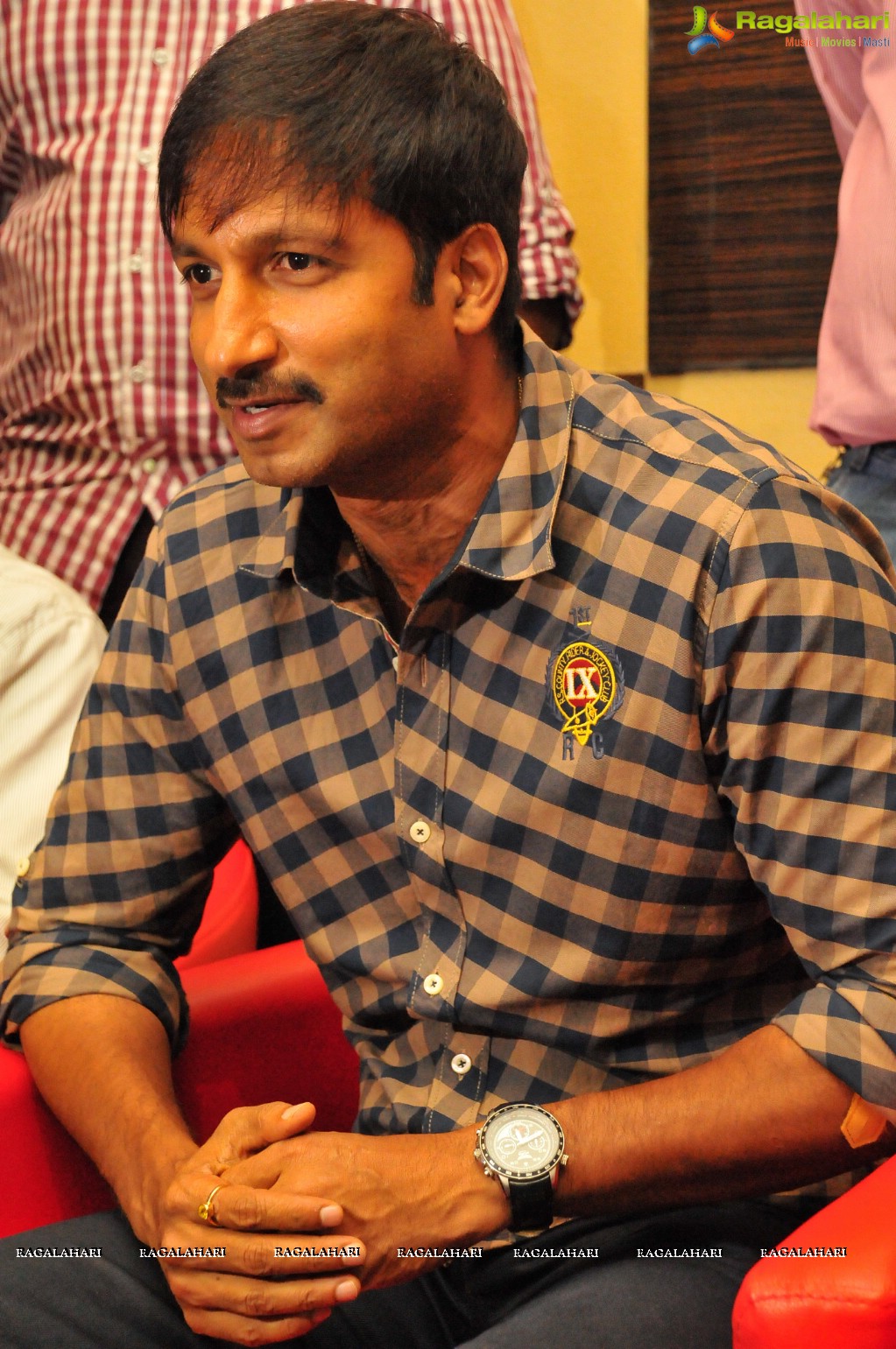 Gopichand at Asian Cinemas, Hyderabad