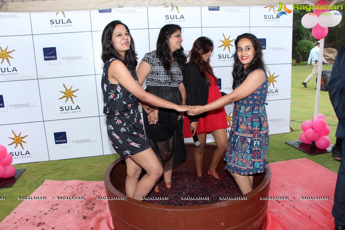 Grape Stomping Brunch at The Square, Novotel Hyderabad Convention Centre