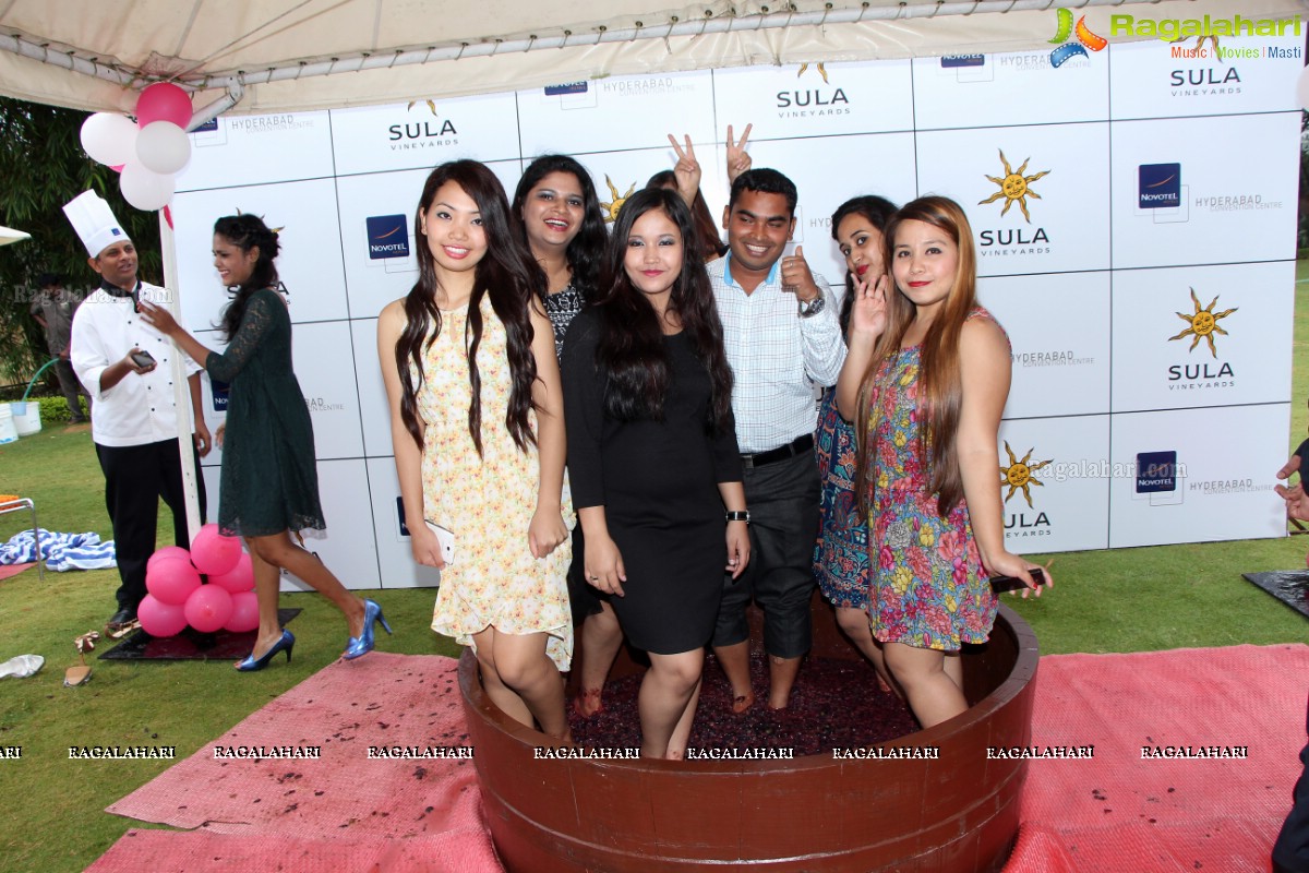 Grape Stomping Brunch at The Square, Novotel Hyderabad Convention Centre