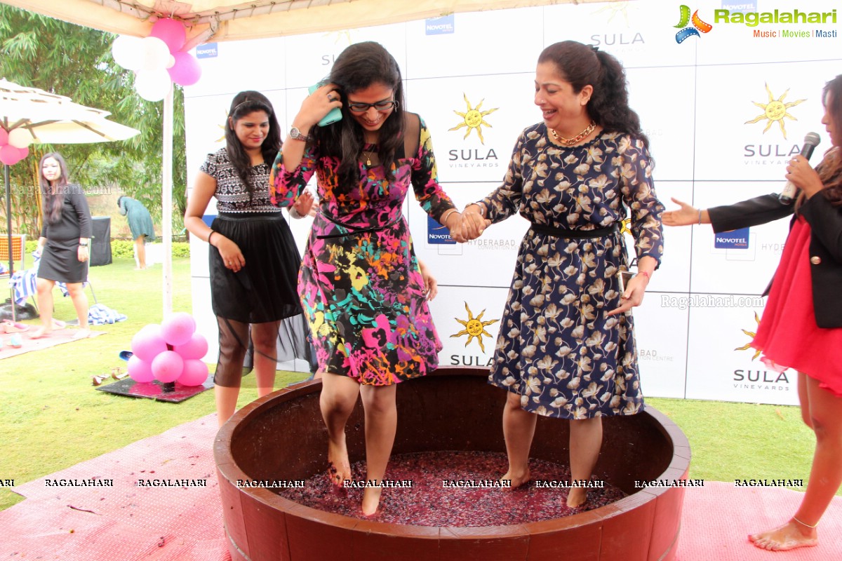 Grape Stomping Brunch at The Square, Novotel Hyderabad Convention Centre