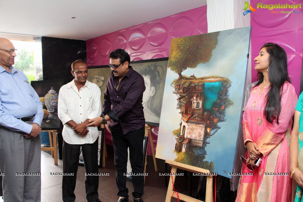 Solo Art Exhibition by Hari at Vivanta by Taj, Hyderabad