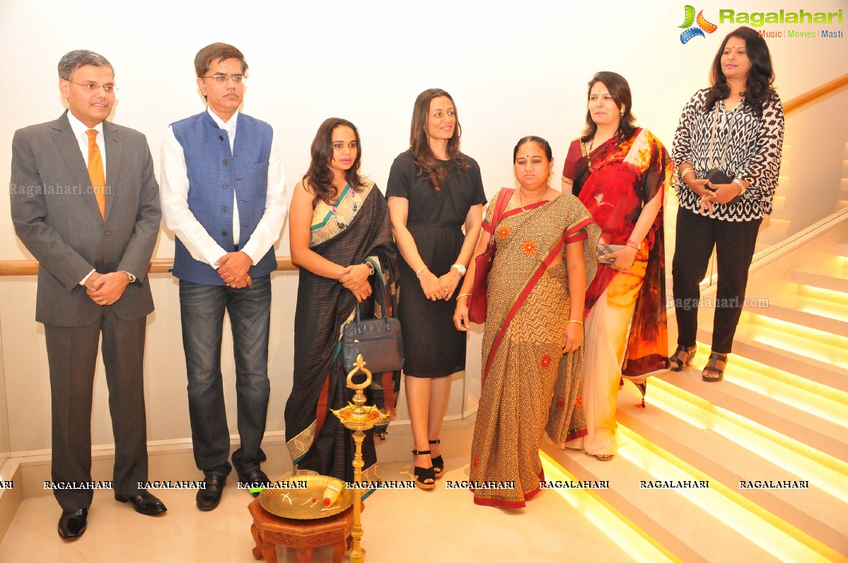 Sable and Azure - Hetal Chudasama Art Exhibition, Hyderabad