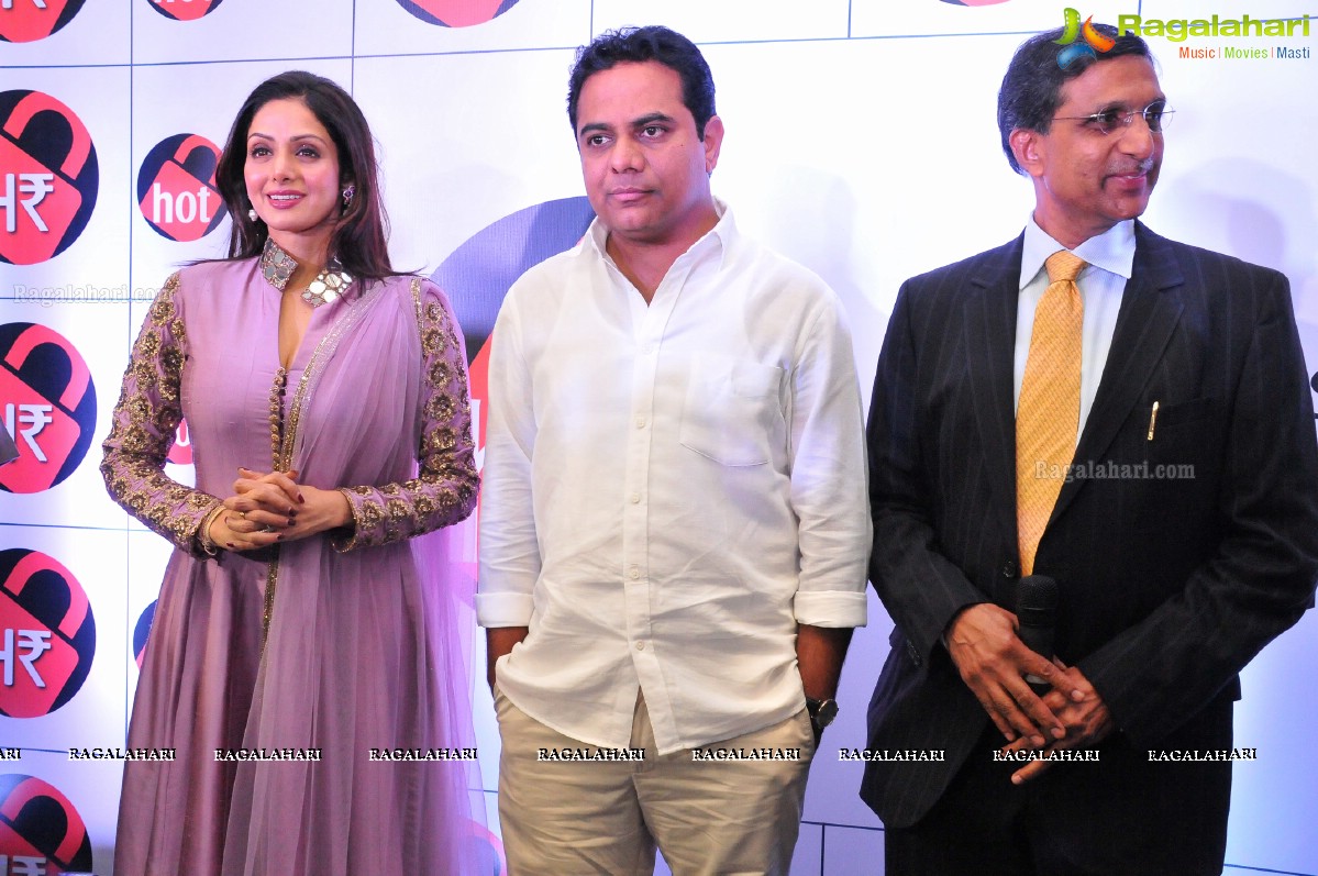 Sridevi Kapoor launches Hot Remit by Digit Secure in Hyderabad