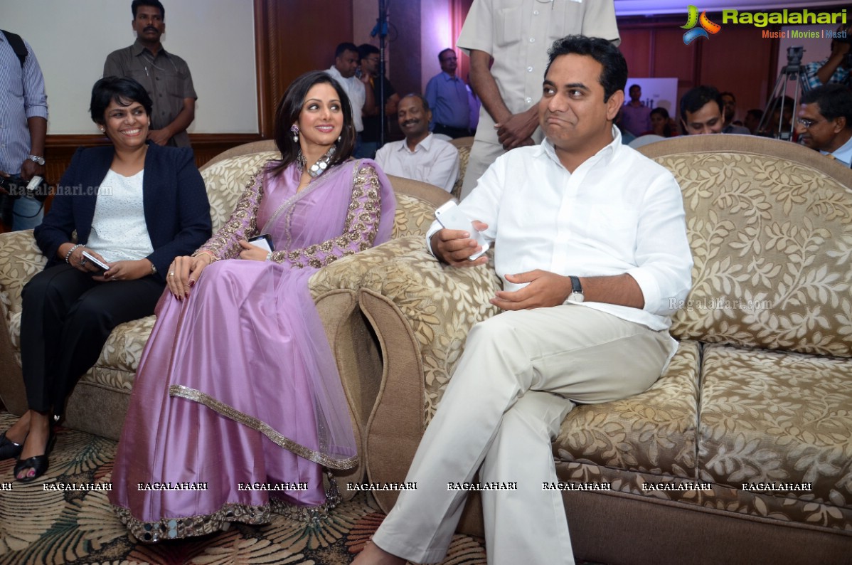 Sridevi Kapoor launches Hot Remit by Digit Secure in Hyderabad