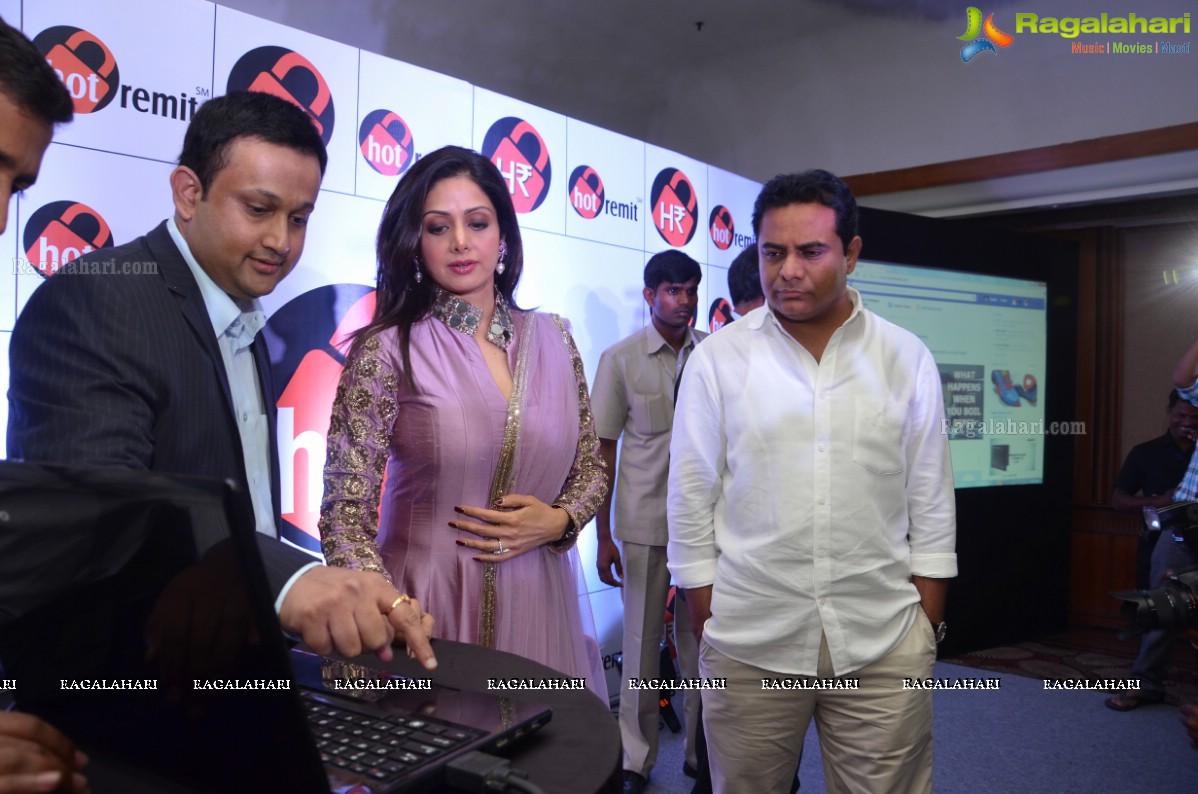 Sridevi Kapoor launches Hot Remit by Digit Secure in Hyderabad