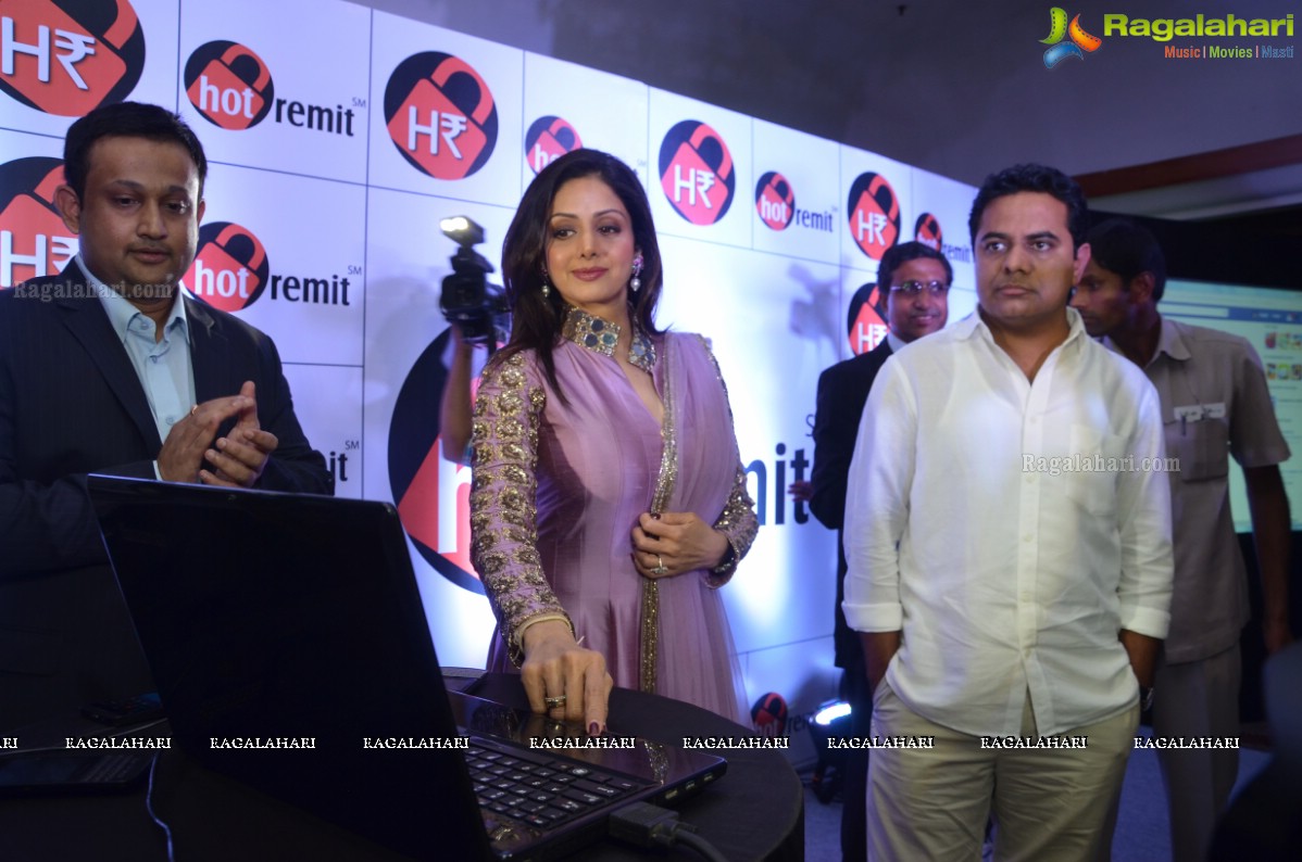 Sridevi Kapoor launches Hot Remit by Digit Secure in Hyderabad