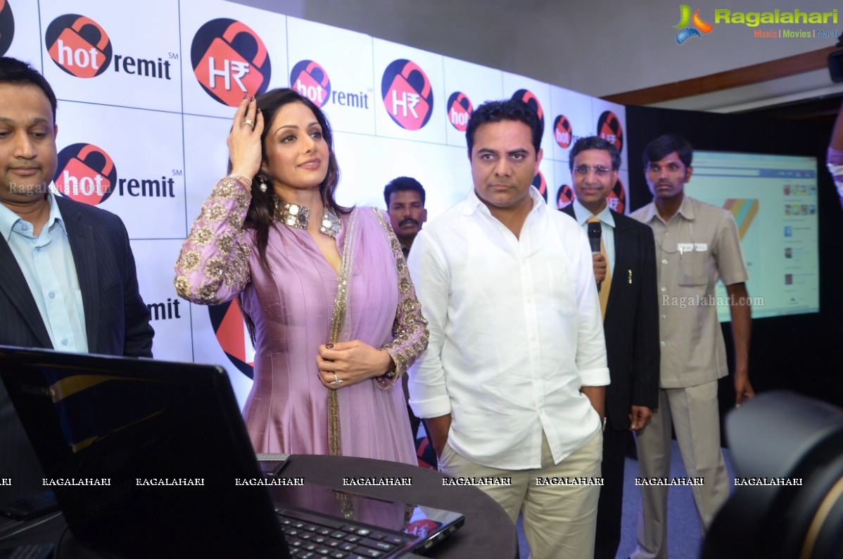 Sridevi Kapoor launches Hot Remit by Digit Secure in Hyderabad