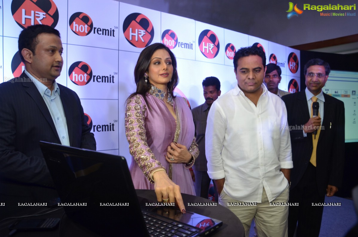 Sridevi Kapoor launches Hot Remit by Digit Secure in Hyderabad