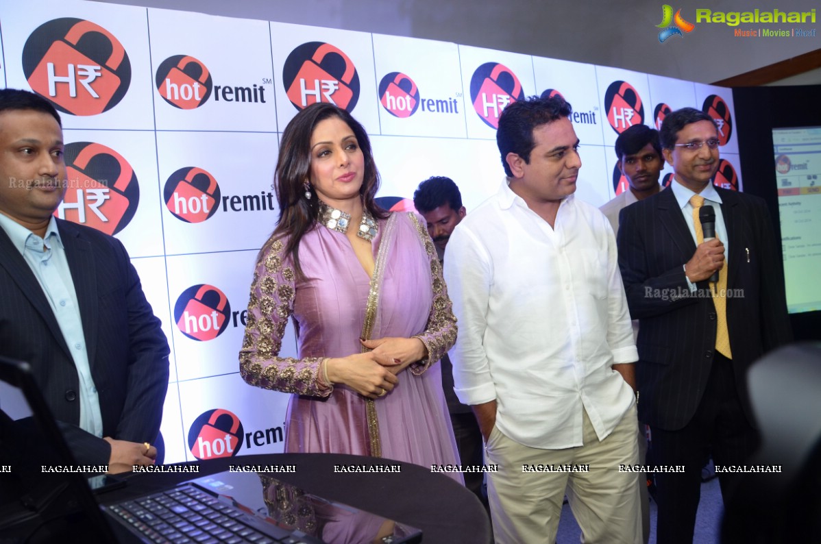 Sridevi Kapoor launches Hot Remit by Digit Secure in Hyderabad