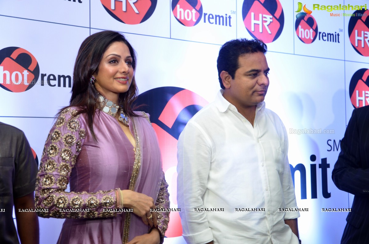 Sridevi Kapoor launches Hot Remit by Digit Secure in Hyderabad