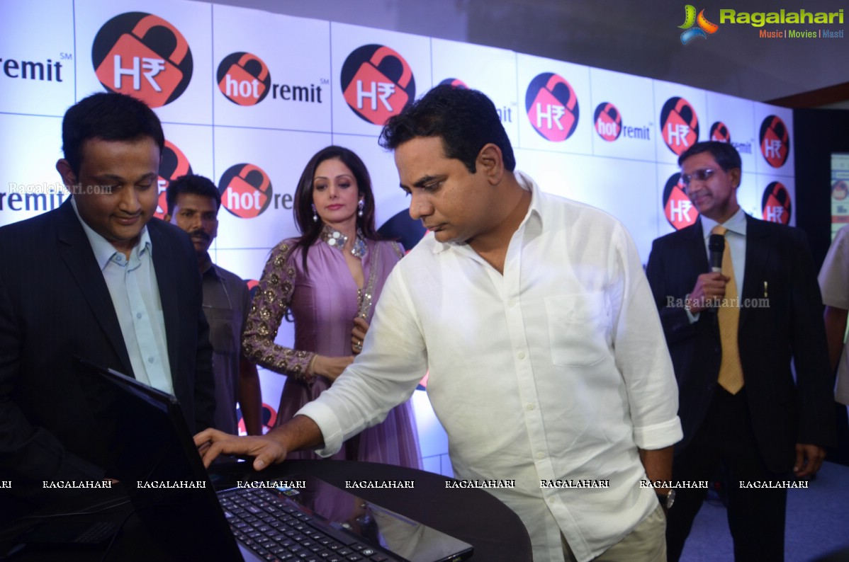 Sridevi Kapoor launches Hot Remit by Digit Secure in Hyderabad