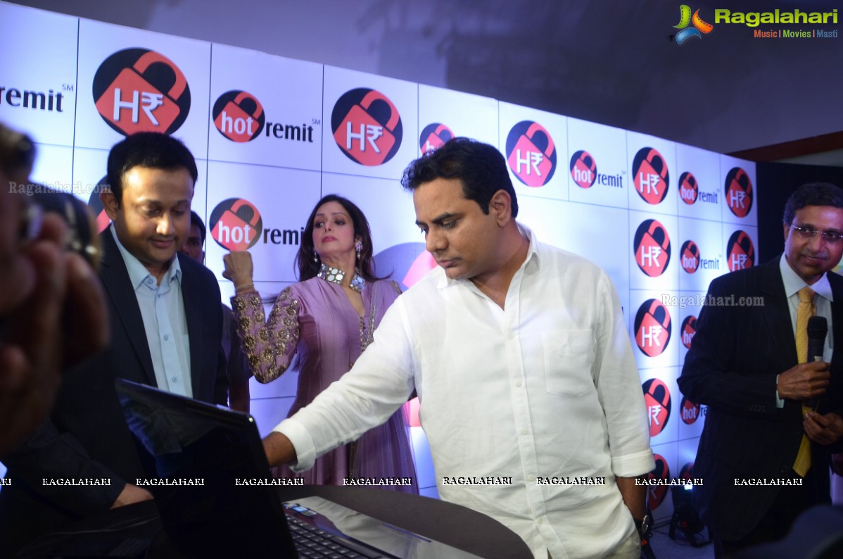 Sridevi Kapoor launches Hot Remit by Digit Secure in Hyderabad