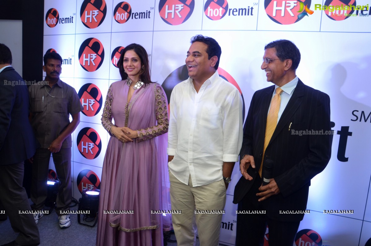 Sridevi Kapoor launches Hot Remit by Digit Secure in Hyderabad