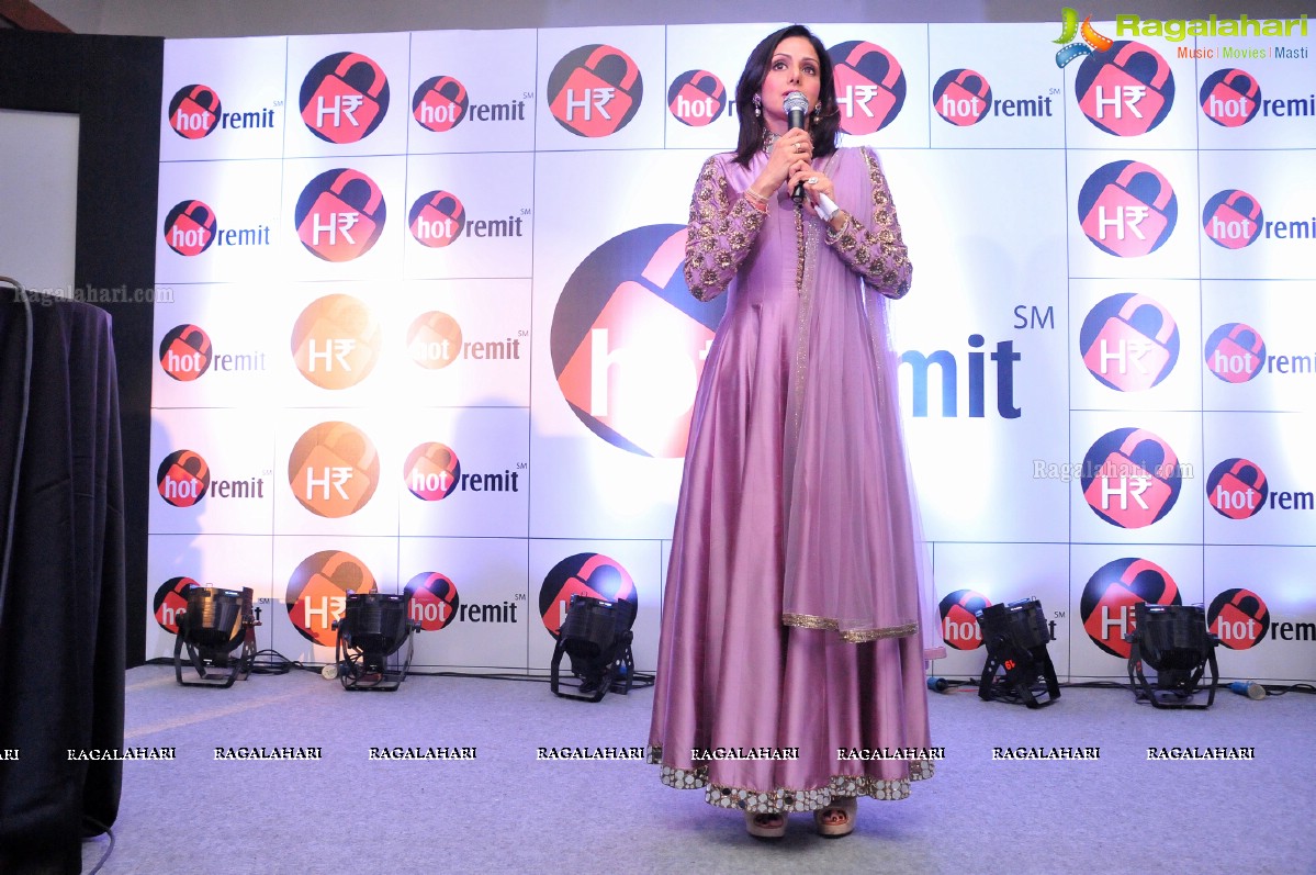 Sridevi Kapoor launches Hot Remit by Digit Secure in Hyderabad