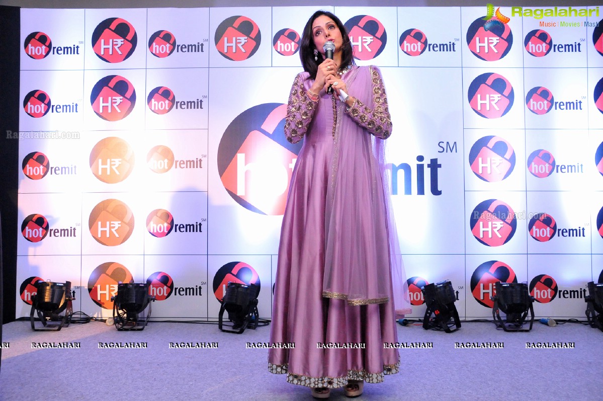 Sridevi Kapoor launches Hot Remit by Digit Secure in Hyderabad