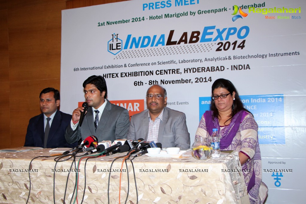 India Lab Expo 2014 Curtain Raiser, Hyderabad
