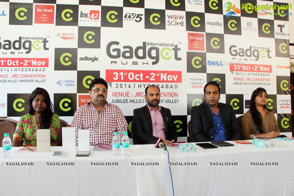 International Gadget Rush 2014 Curtain Raiser, Hyderabad