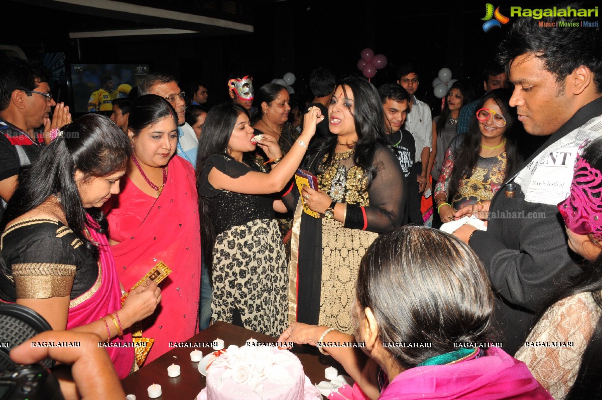 Jyothi Agarwal Birthday Bash 2014 at Spoil, Hyderabad