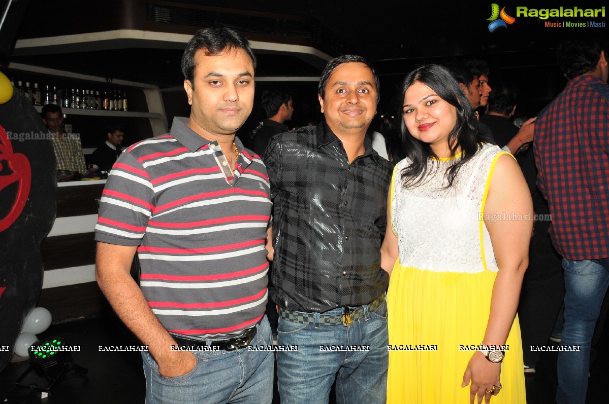 Jyothi Agarwal Birthday Bash 2014 at Spoil, Hyderabad