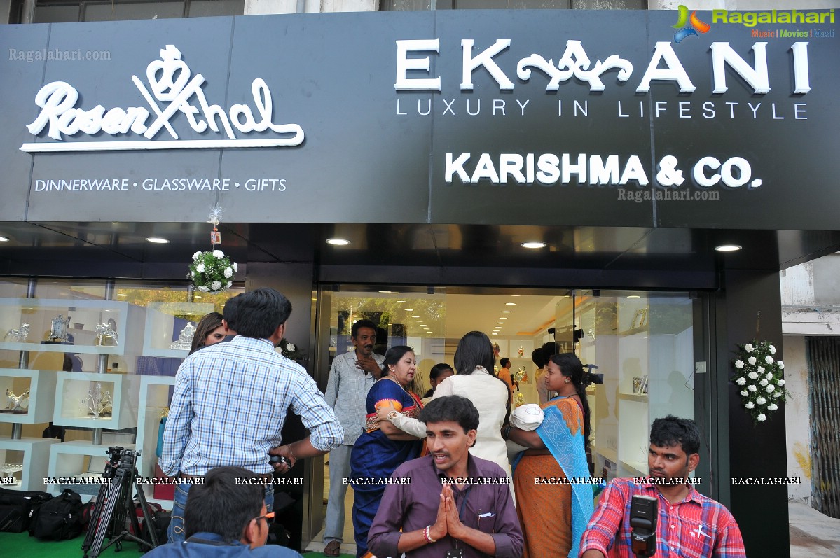 Karishma & Co's store inagurated by Ram Charan Tej