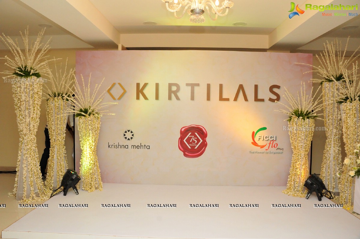 Kirtilals Fashion Show and Enlightening Session for YFLO, Hyderabad