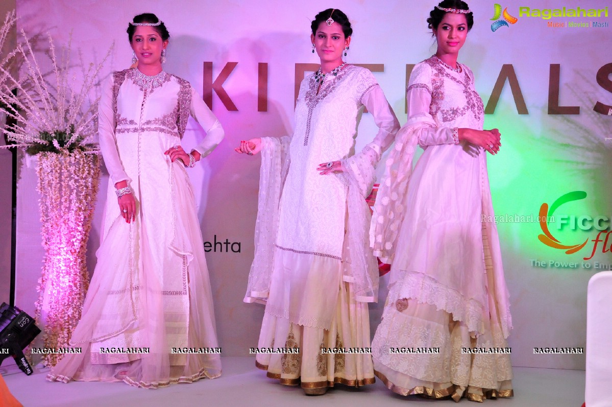 Kirtilals Fashion Show and Enlightening Session for YFLO, Hyderabad