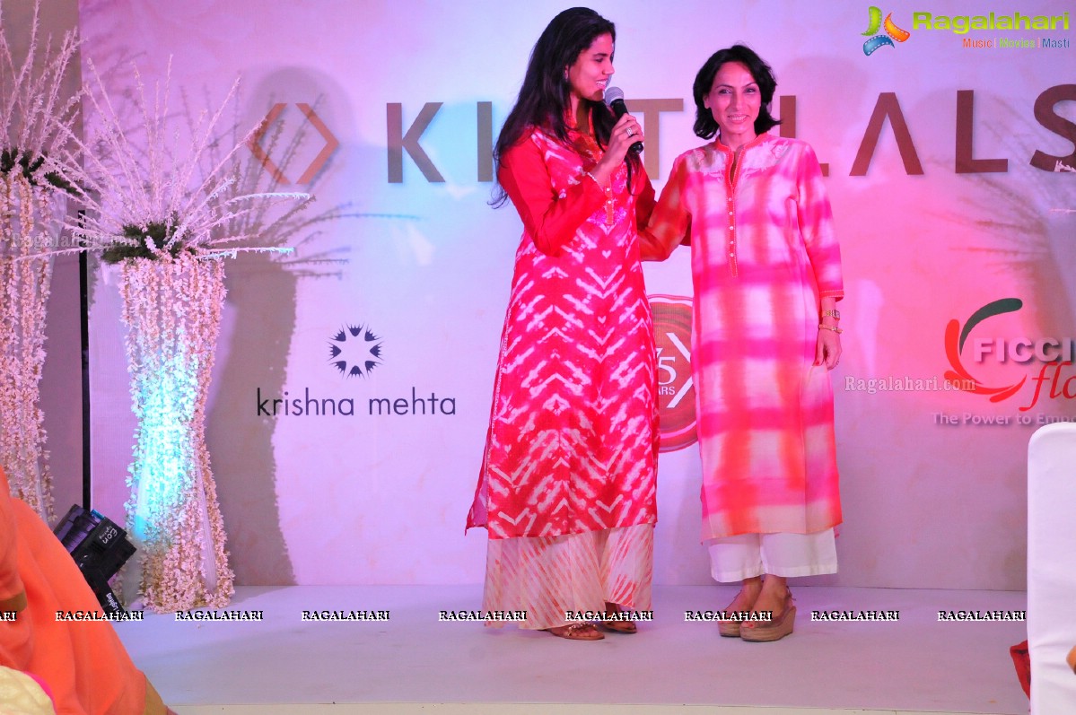 Kirtilals Fashion Show and Enlightening Session for YFLO, Hyderabad