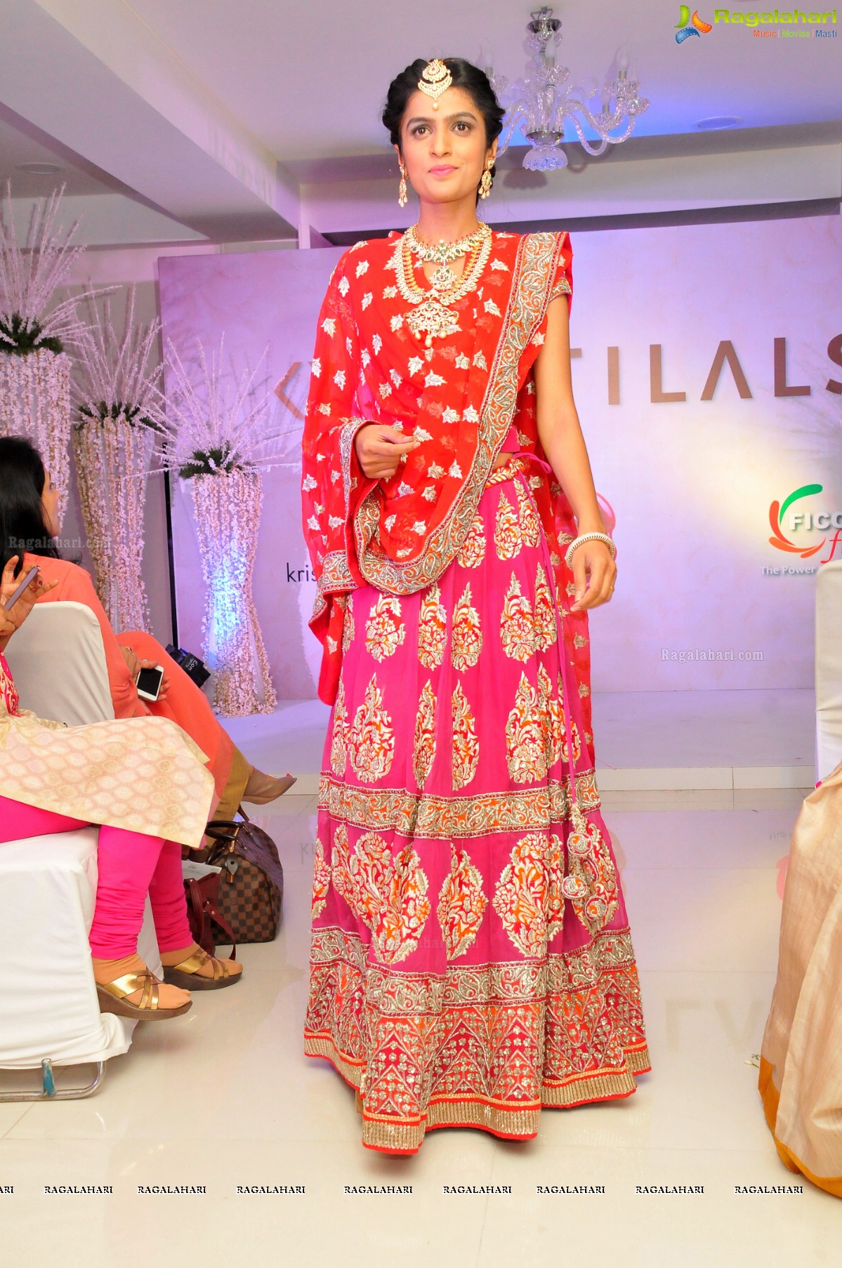 Kirtilals Fashion Show and Enlightening Session for YFLO, Hyderabad