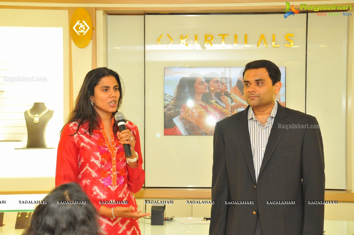 Kirtilals Fashion Show and Enlightening Session for YFLO, Hyderabad