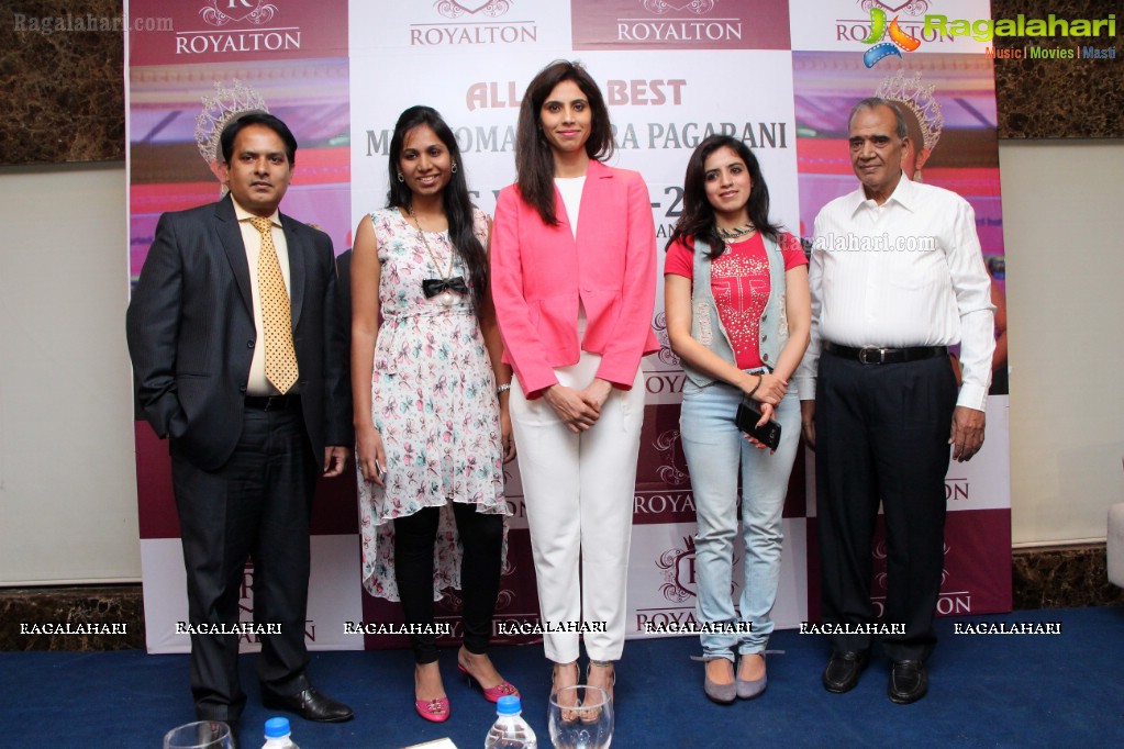 Komal Kalra Pagarani Press Meet on Mrs. World 2014