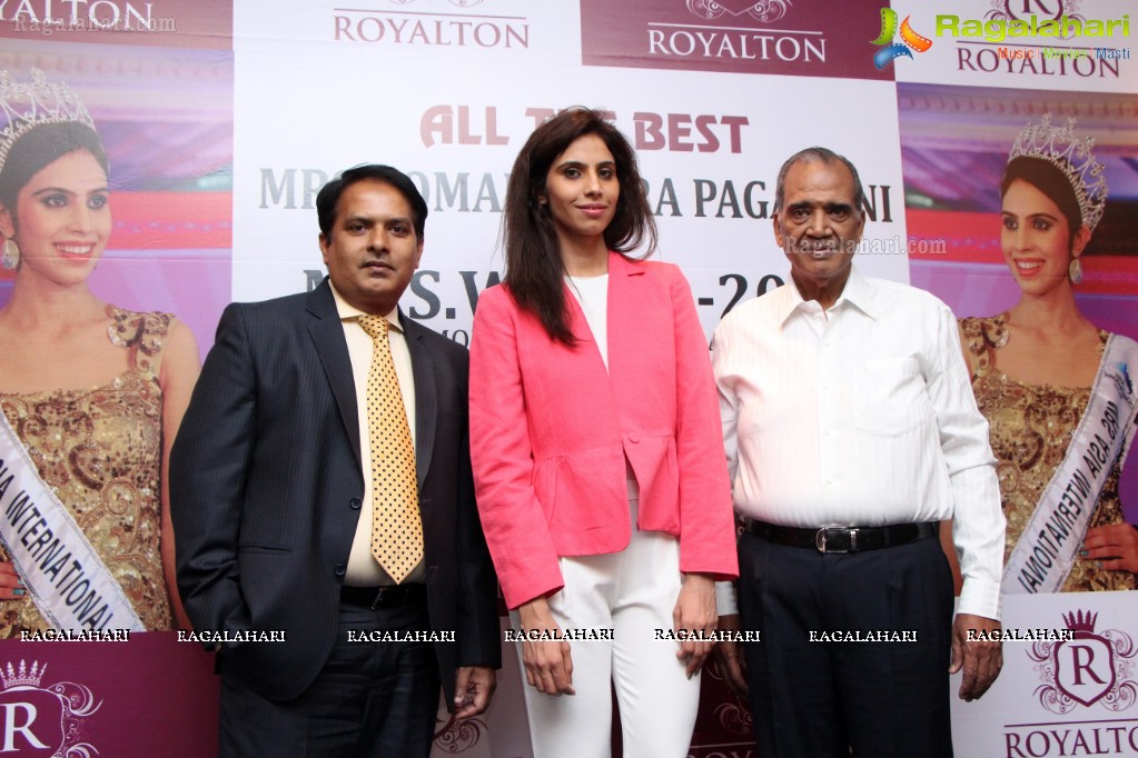 Komal Kalra Pagarani Press Meet on Mrs. World 2014