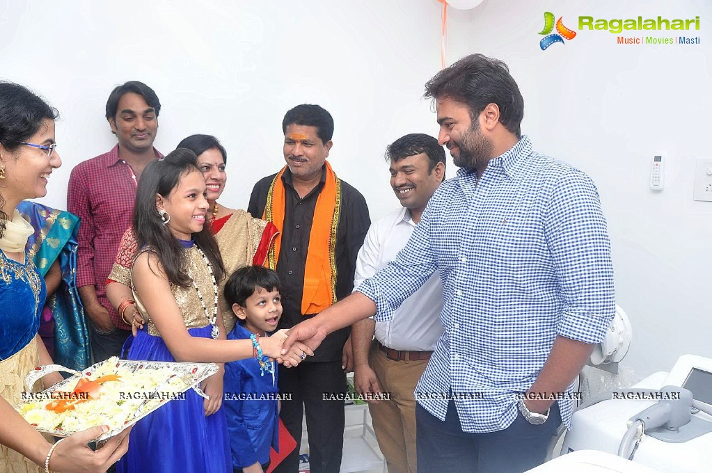 Nara Rohit Launches 23 Aesthetics Clinic, Hyderabad