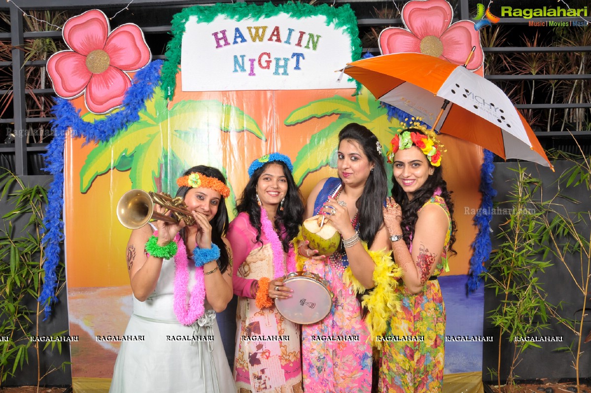 Partyholics Hawain Theme Get Together Party 2014